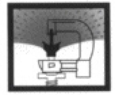 Sprühdüse 360 Grad Extra Range Rotor