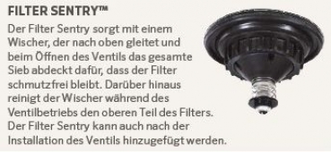 Hunter FilterSentry selbstreinigendes Filtersystem für Magnetventile