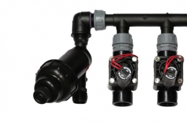 Irritec Disc Filter und Hunter Magnetventile
